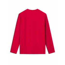 [Stretchy Puerto Rico T-Shirt] Stretchy Polyester Women's Puerto Rico Flag Cartoon Frog Graphic Long Sleeve T-Shirt | Casual Round Neck Top for Spring & Summer Vacation, Machine Washable, Playful Design