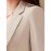 Women's Elegant Slim-Fit Long Sleeve Single-Breasted Blazer Jacket - Solid Color X-Silhouette Tailored Office & Casual Coat, Machine Washable for Spring Summer Fall, Professional Attire, Sleek Silhouette, Polished Finish, Stylish Coat, Business Attire